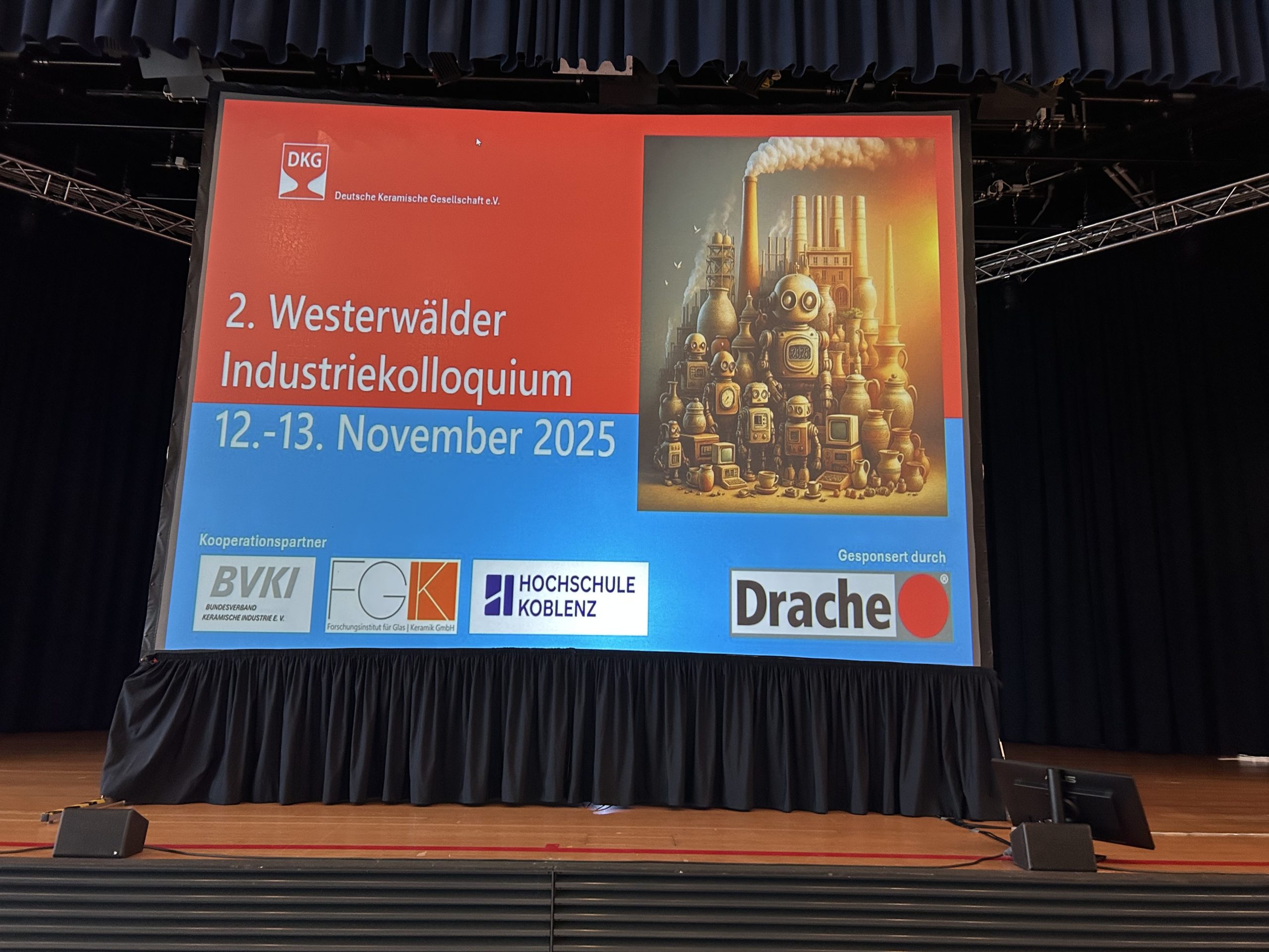 Drache bei Westerwälder Industriekolloquium